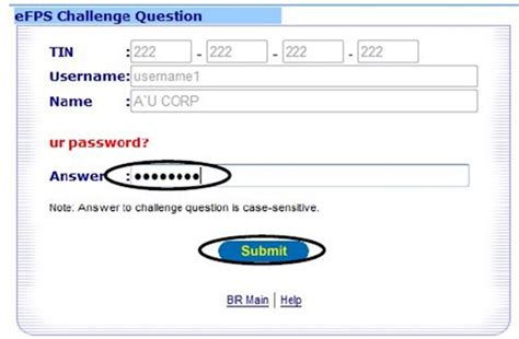 efps login registration|eFPS Login Challenge Question.